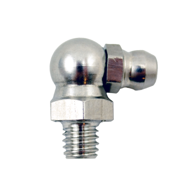 NG waterproof grease nipple 90 degrees, stainless steel