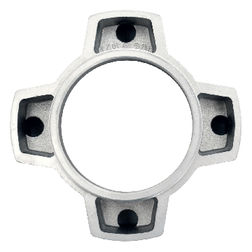 Hydro-Mec 045 afgangsflange FL, Aluminium