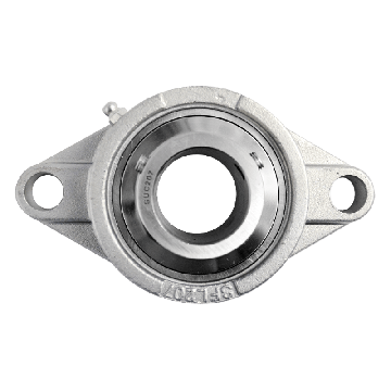 Flanged bearing SUCFL207S, Ø35, 2-holes, stainless steel