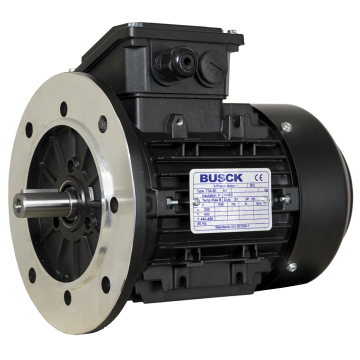 Busck AC motor T3A80B-2B5A22, 1.1kW, 2900RPM, 230/400V, 50Hz, ATEX 22, aluminium
