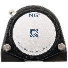 NG waterproof pillow block bearing with thread S2 Ø20, 2-bolt, closed cover