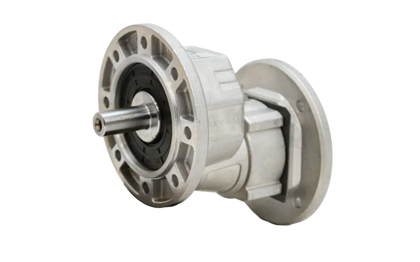 Hydromec 211A, 1 trins tandhjulsgear, 4,7:1, indgang 56B14, afgang 71B14, aluminium