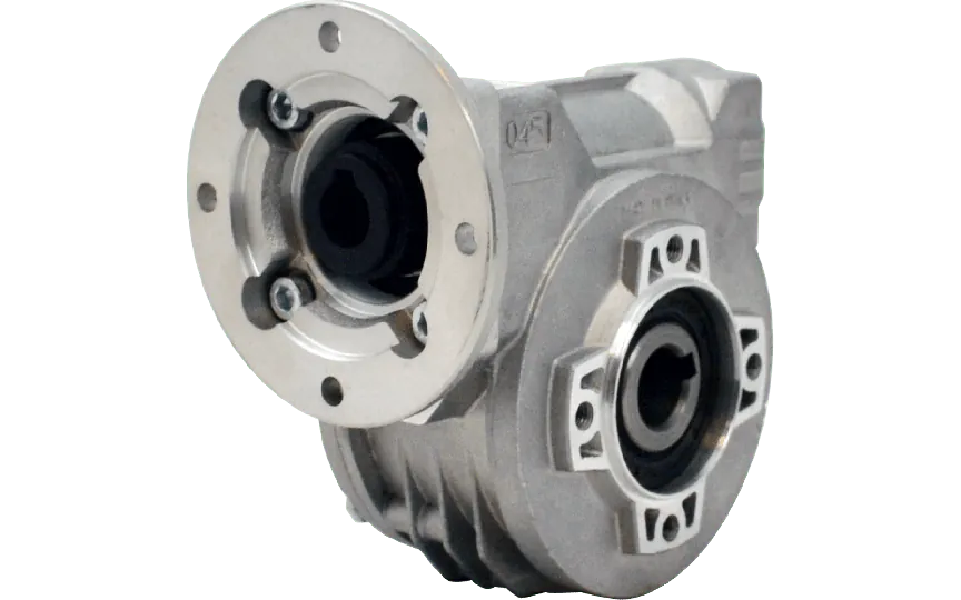 Hydro-Mec 045, snekkegear Ø18 hulaksel, 70:1, indgang 56B14, aluminium