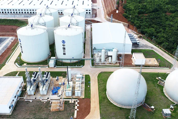 biogas chp plant

