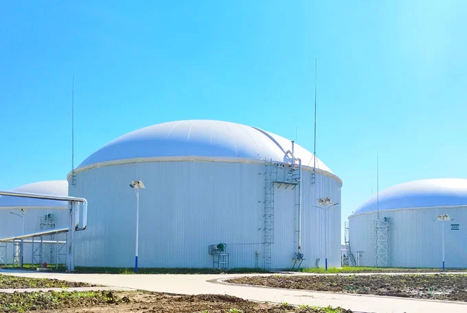 dairy farm biogas plant
