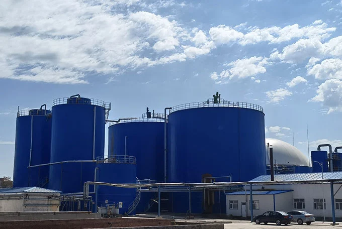 potato starch processing plant
